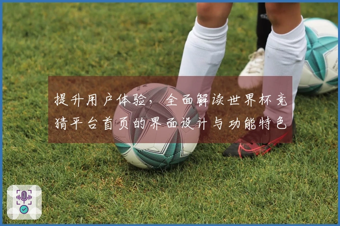 提升用户体验，全面解读世界杯竞猜平台首页的界面设计与功能特色
